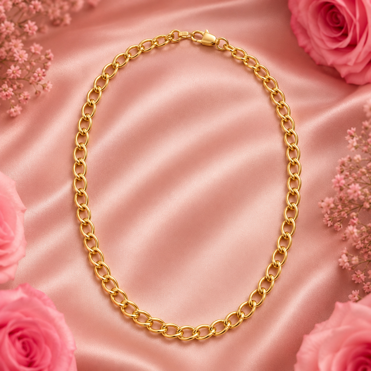 Cadena de oro gruesa