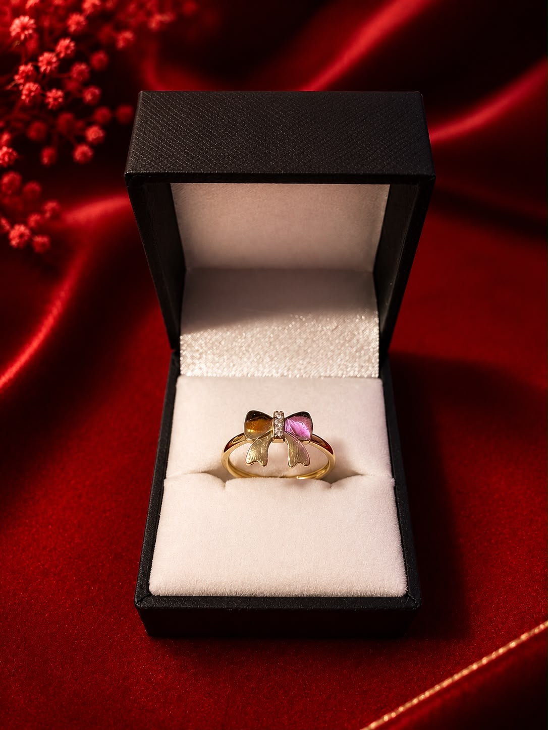 Anillo con lazo 10 k